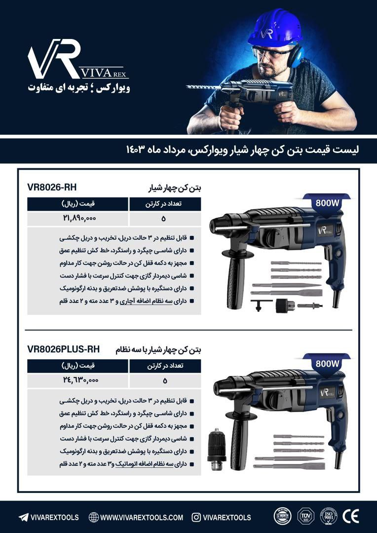 بتن کن ۳ حالته ویوارکس