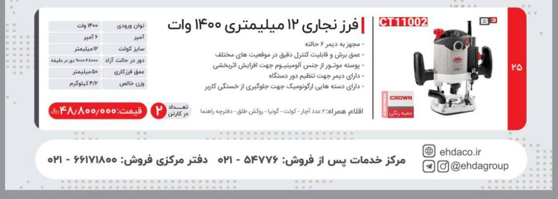 اوور فرز ۱۱۰۰۲ وات کرون