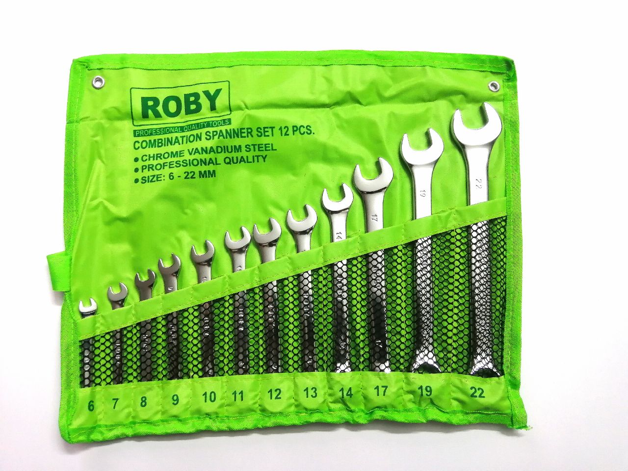 آچار یکسر 12عددی کیفی  استیل ROBY 