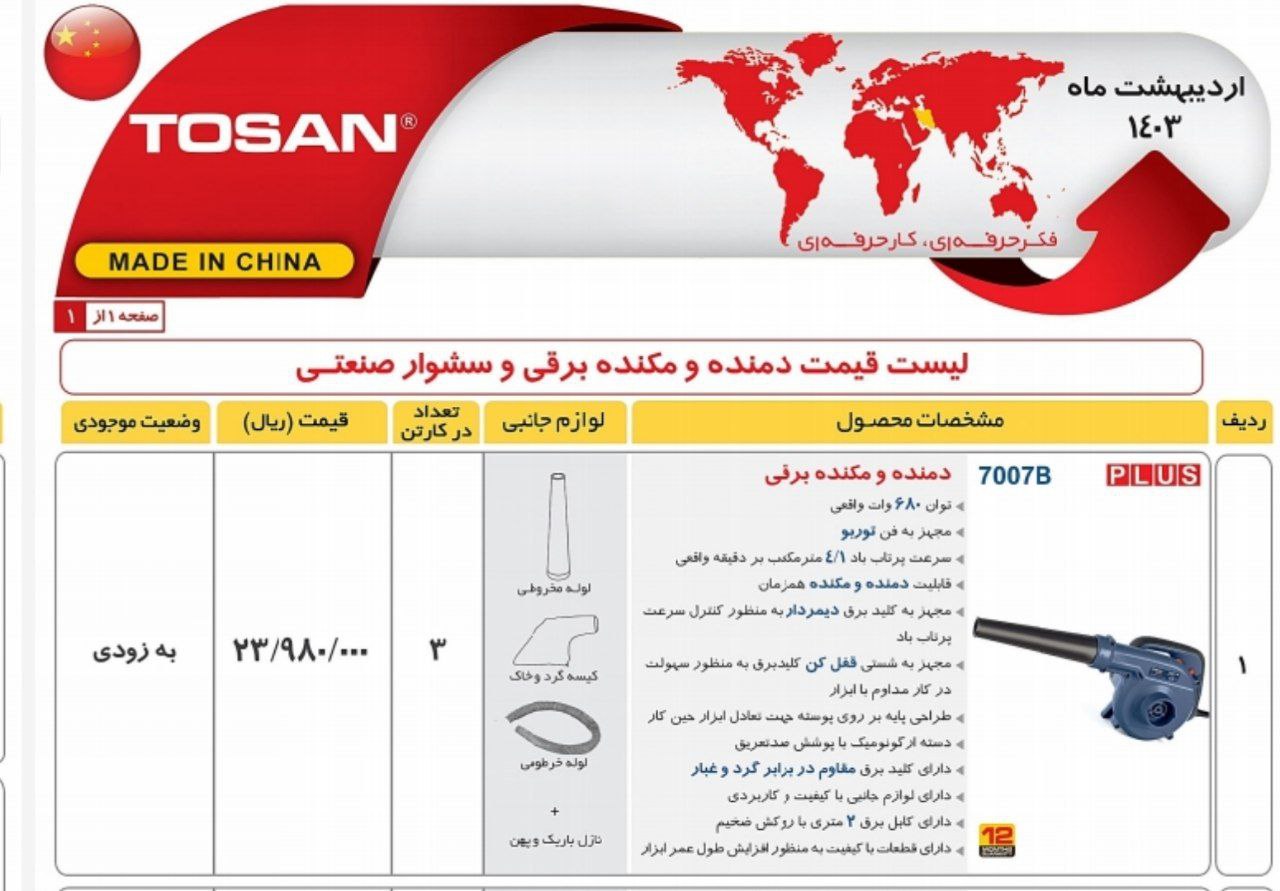 بلوور ۷۰۰۷   توسن 