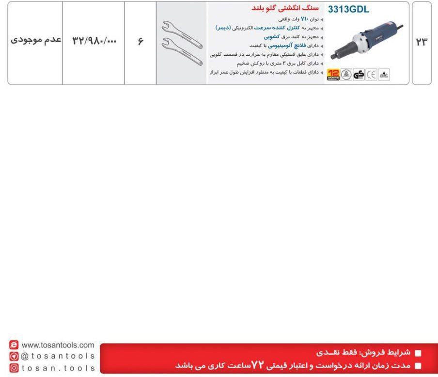فرزانگشتی گلوبلند ۳۳۱۳   توسن 