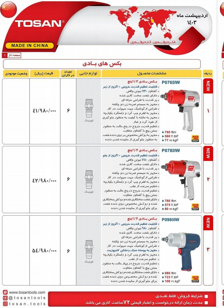 بکس بادی ۷۶۰ توسن