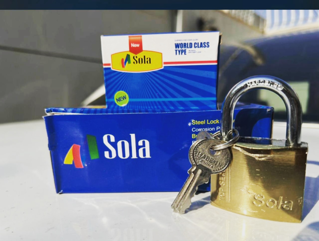 قفل آویز کلید ساده سنگین