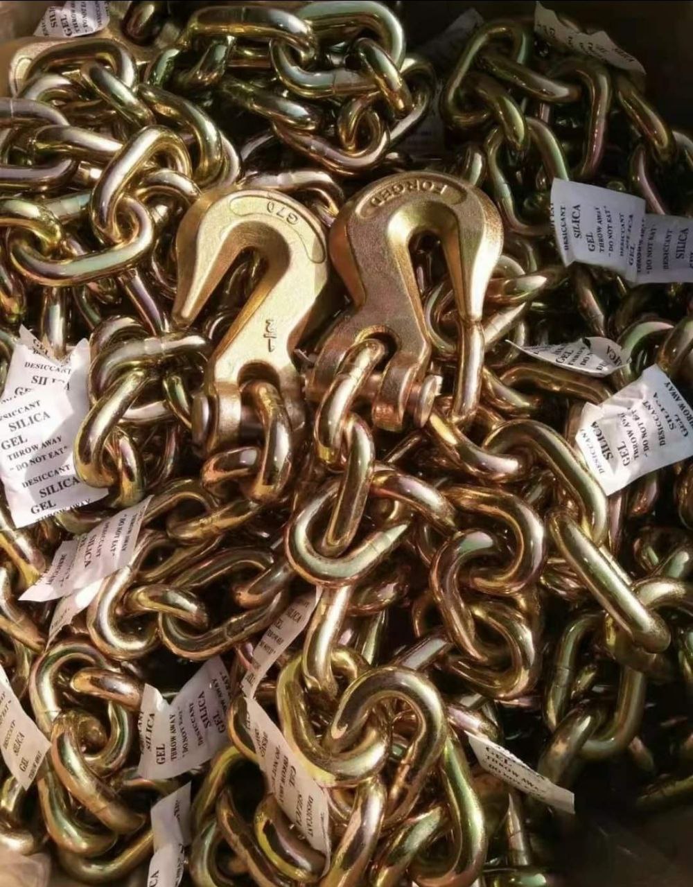 زنجیر دو سر قلاب کج آمریکایی یکی از ابزارهای بسیار کاربردی و پرطرفدار در صنایع مختلف است که به دلیل 