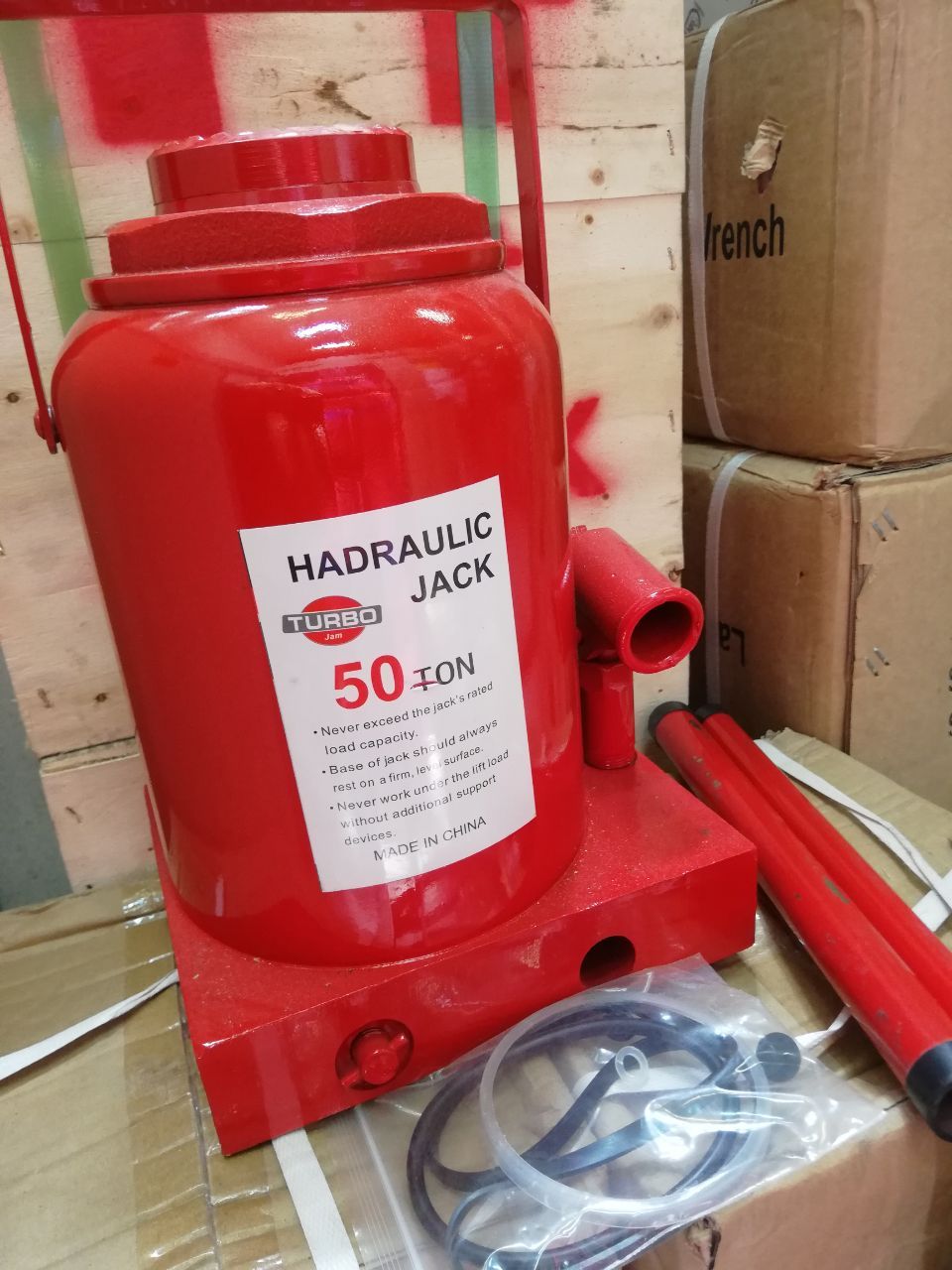  جک روغنی 50 و 100 تن درجه یک TURBO