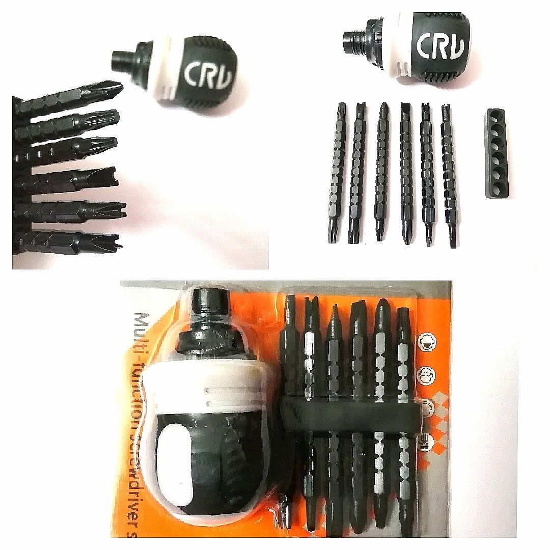 پیچ گوشتی مشتی تنظیمی چند حالته CRV 