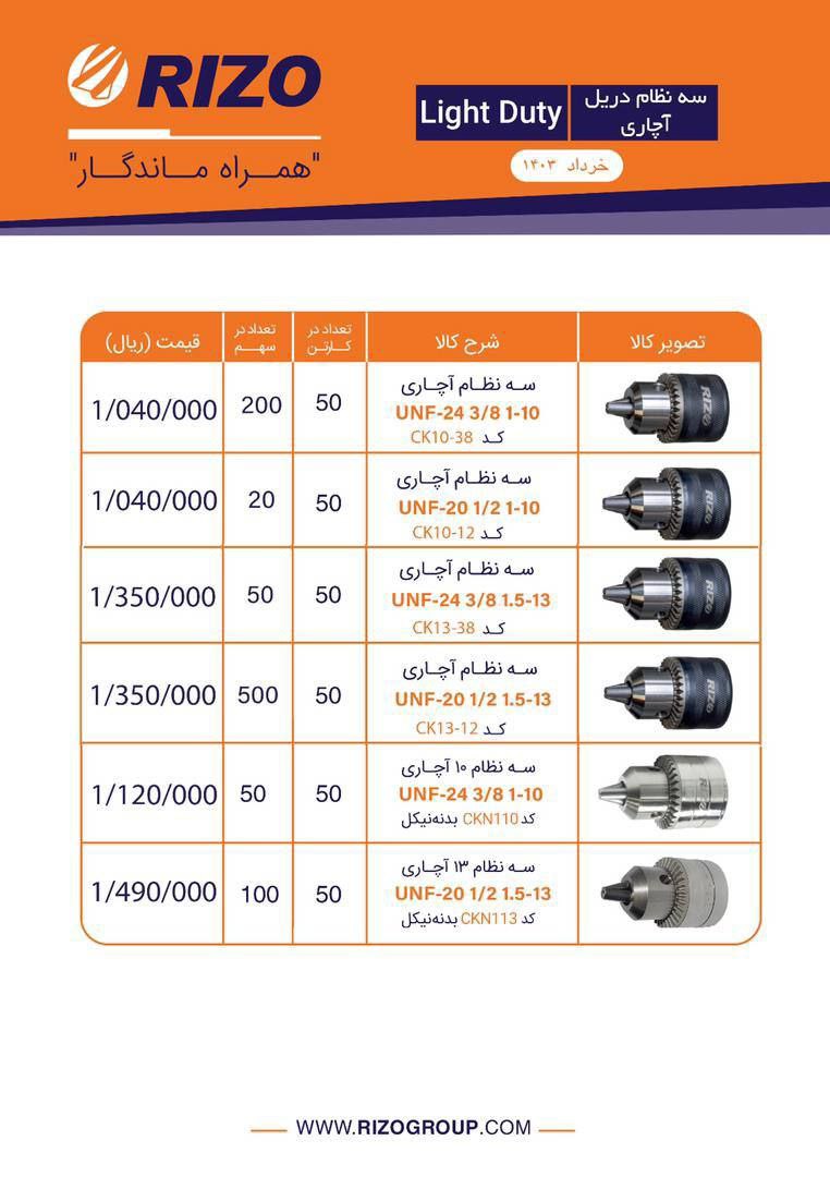 سه نظام صنعتی دریل ستونی پایه دار 