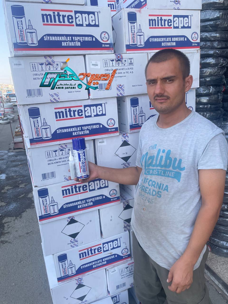 چسب 123 ميتراپل mitre apel
