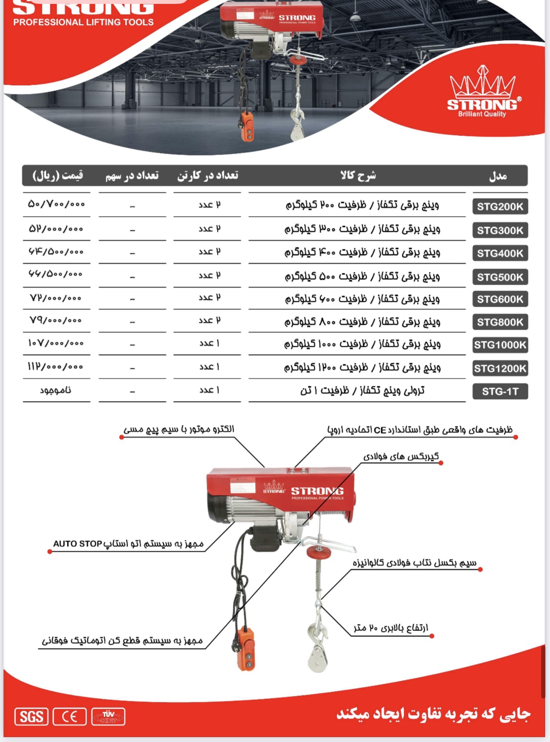 نماینده رسمی فروش محصولات #استرانگ #لیست قیمت دارای #درصد#تخفیف برای همکاران میباشد تلگرام https://t