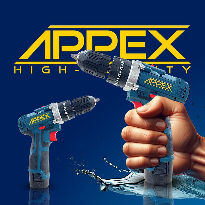 دریل شارژی های اپکس ۱۴ ولت و ۱۲ ولت