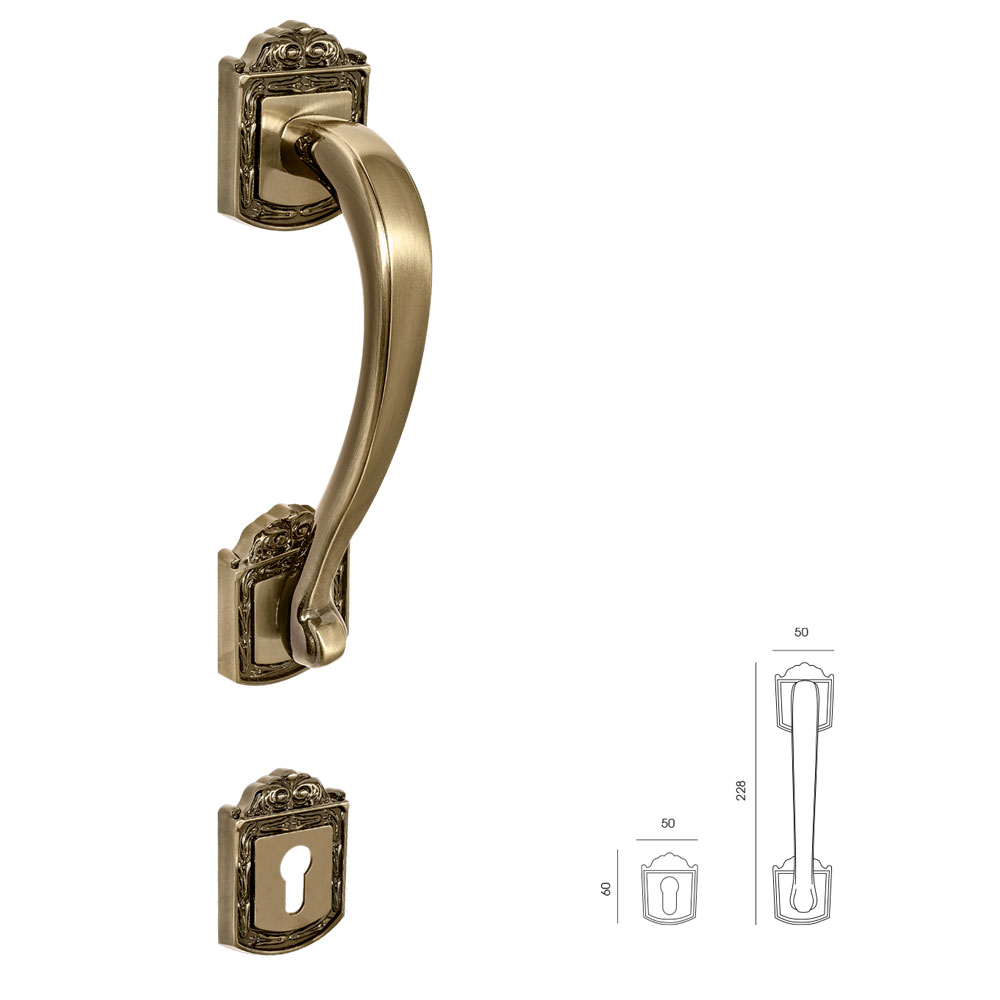 دستگیره درب حیاطی تلرانس 5160S