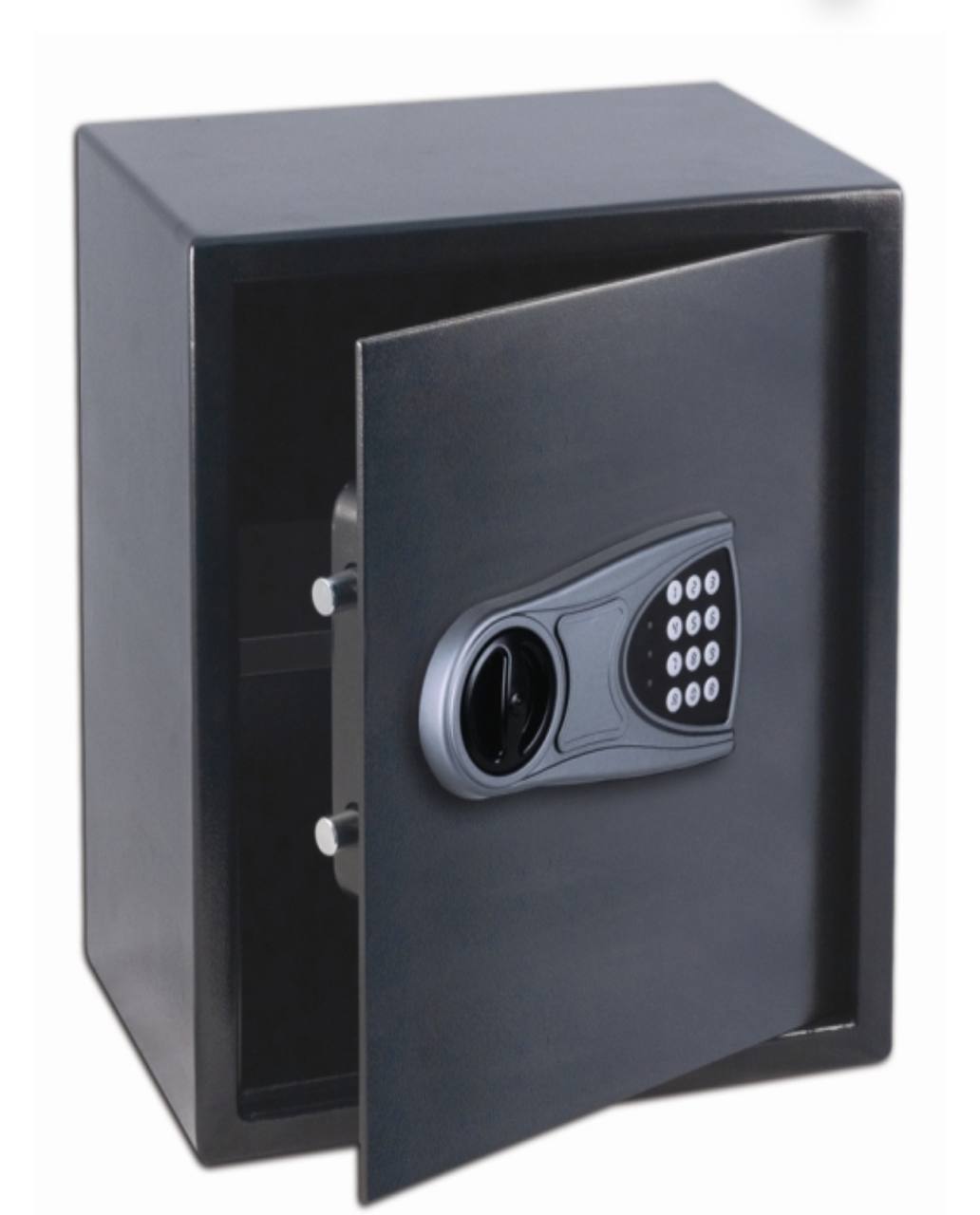 گاوصندوق خانگی مدل 25ER NiKaبا ارتفاع 40 سانتی و عرض 35 سانتی و عمق 25 سانتی مناسب برای مصارف خانگی 