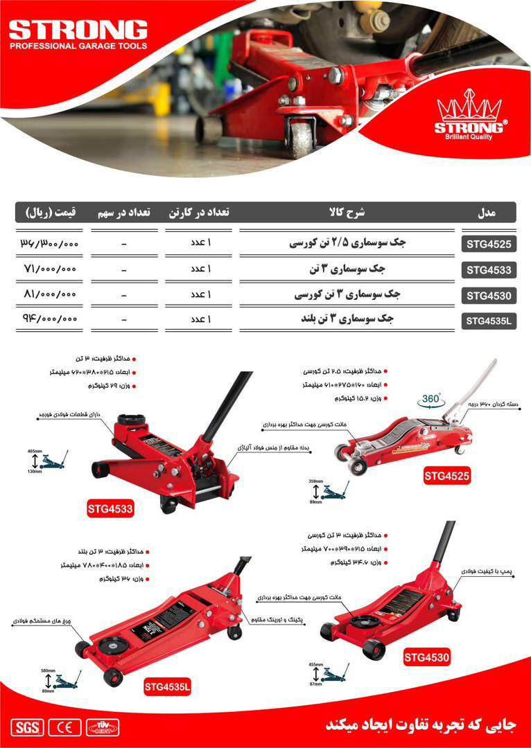 نماینده رسمی فروش محصولات #استرانگ 
