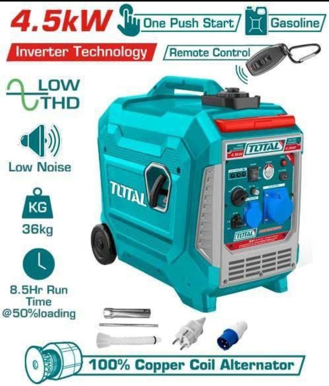  موتور برق 4/5 کیلووات TOTAL