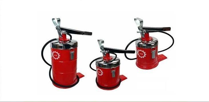 گریس پمپ و واسکازین پمپ های سطلی ۵و ۱۰و ۲۰کیلویی 