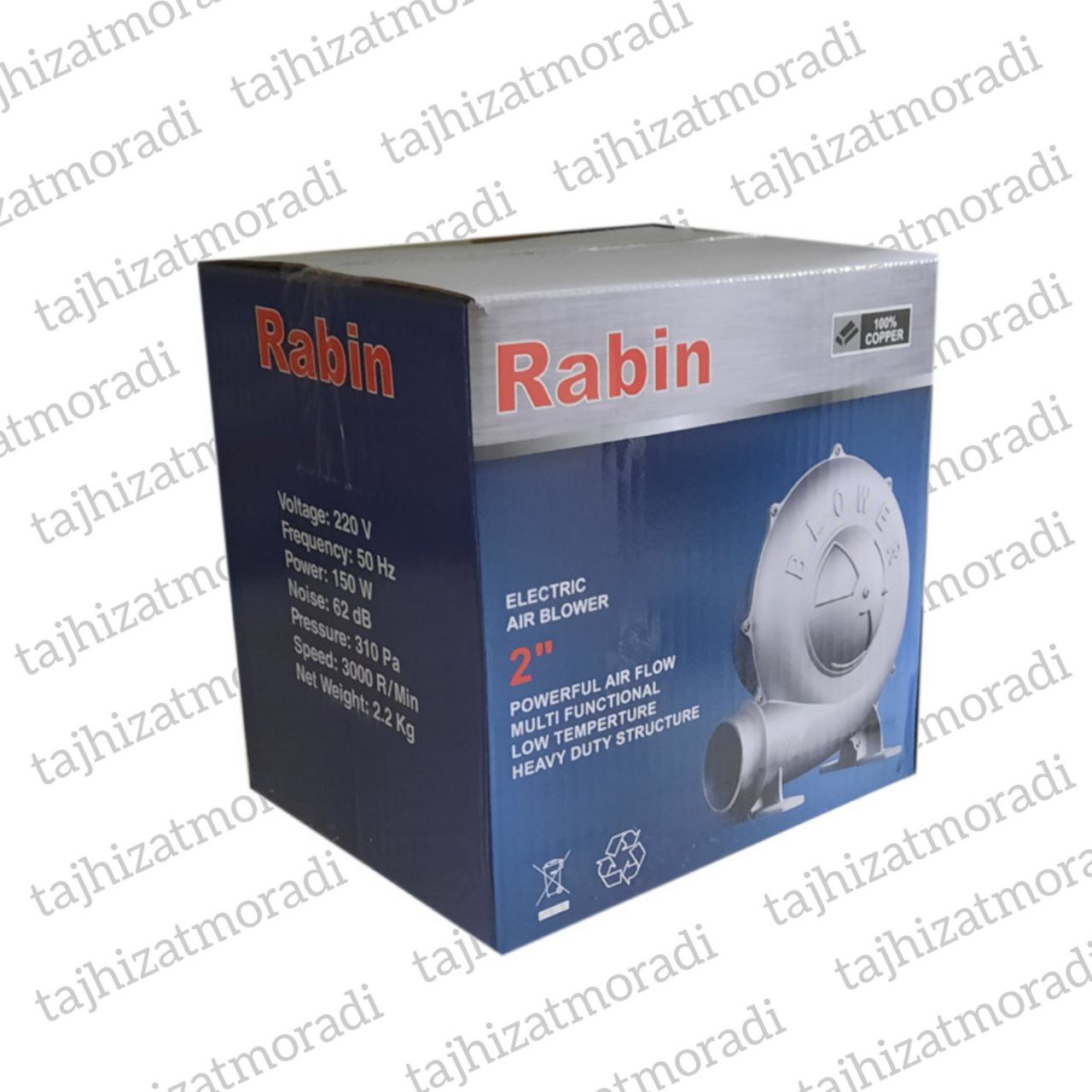  دم برقی رابین 