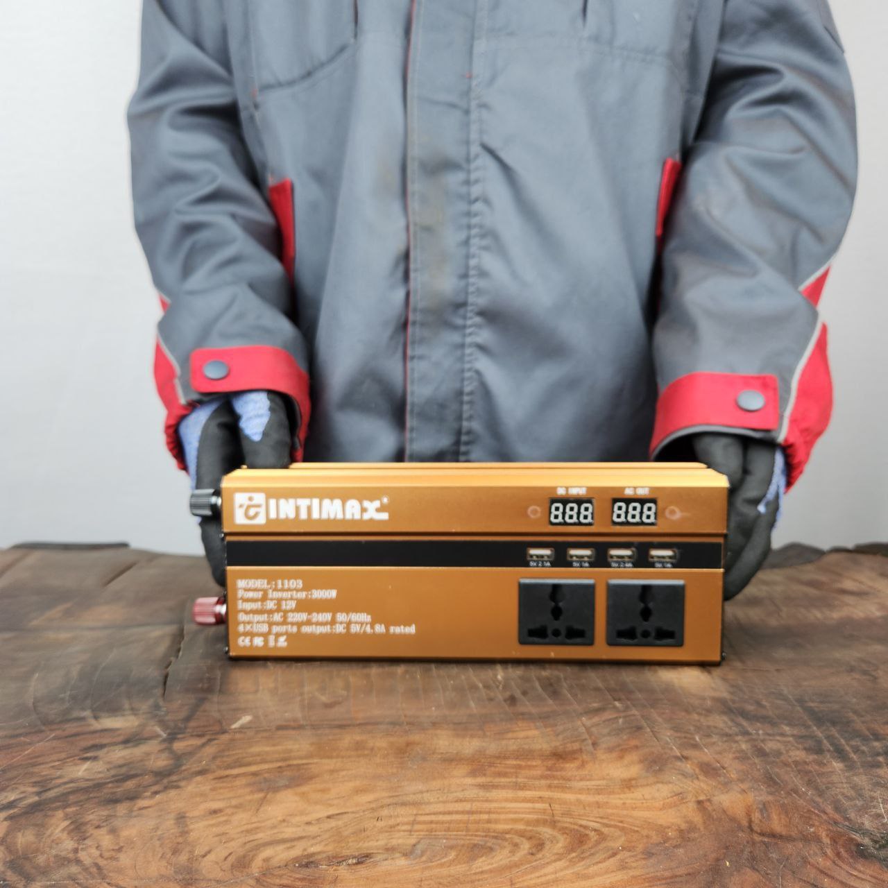  مبدل (کانورتر) برق ۱۲ به ۲۲۰ ولت ١٠٠٠ وات اینتیمکس