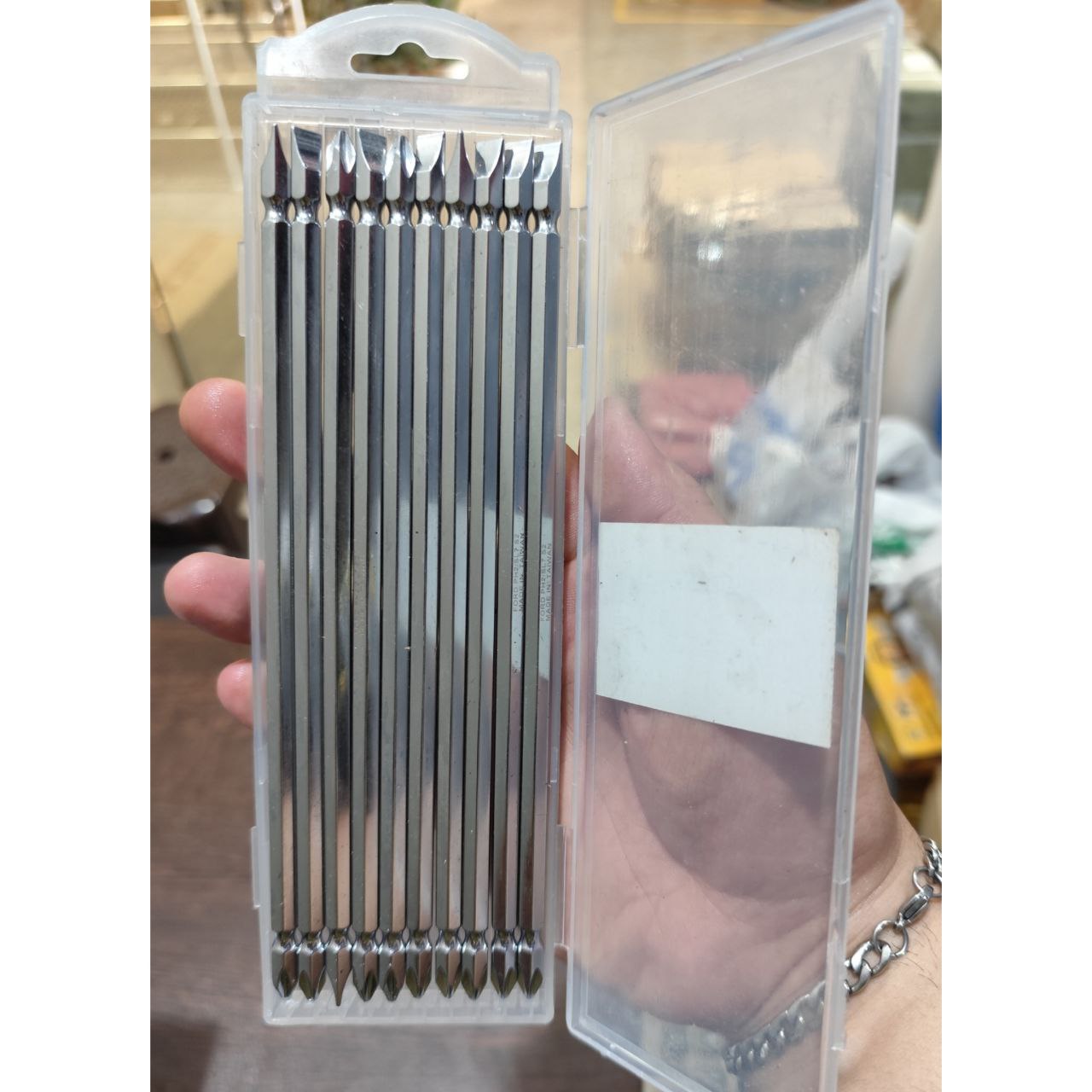 نوک پیچگوشتی یکسر دوسو یکسر چهارسو ۲۰ سانت