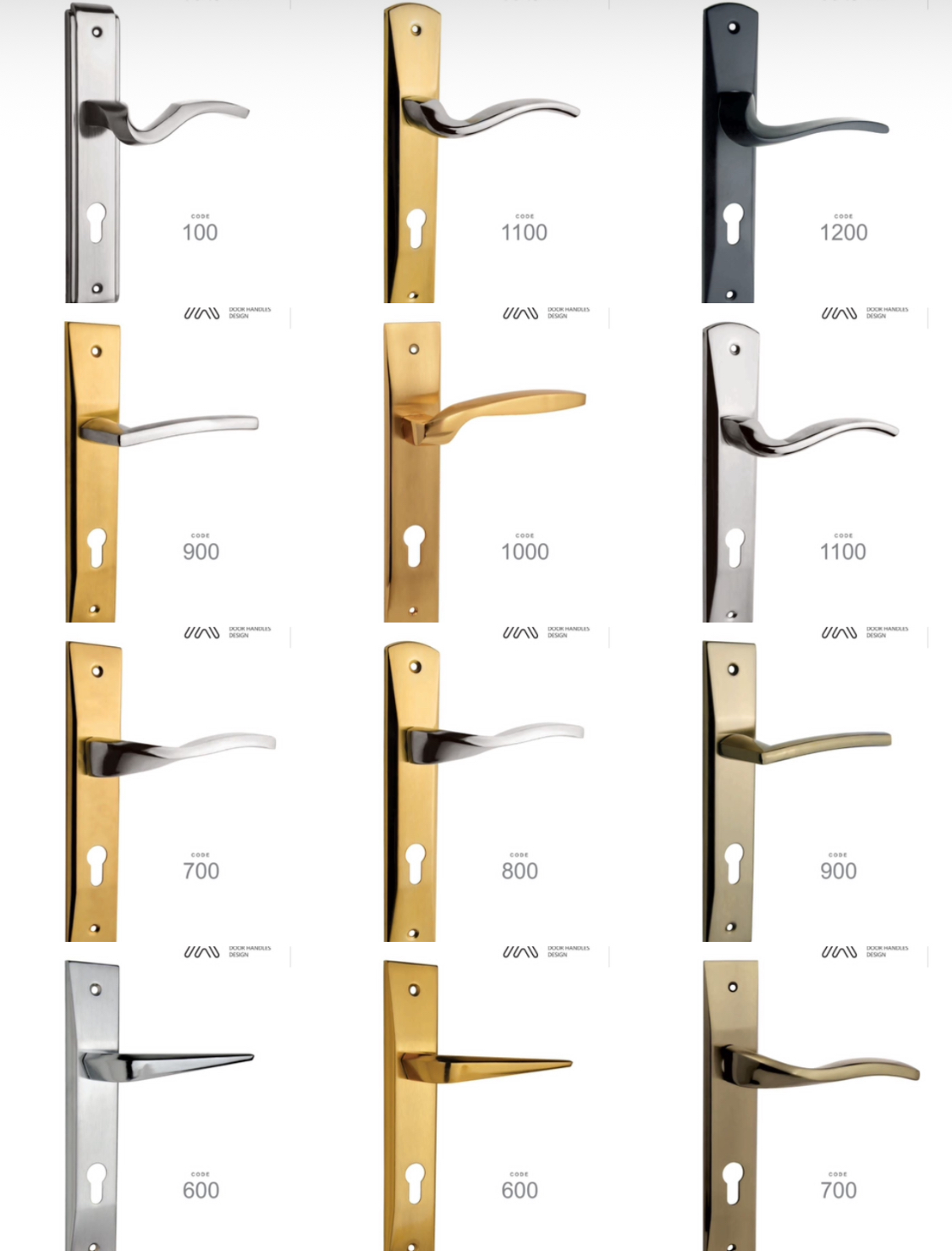 دستگیره دوتیکه و پلاک