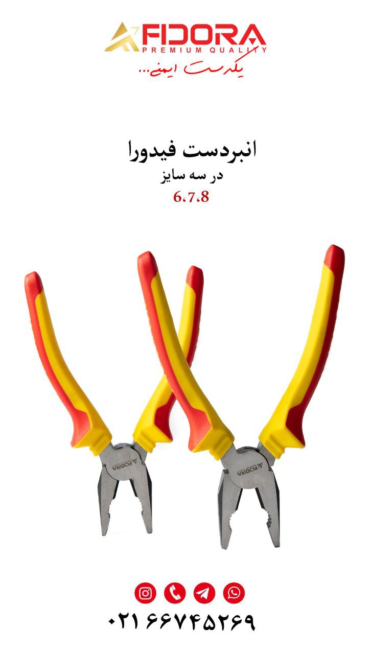  انبر دست فیدورا 