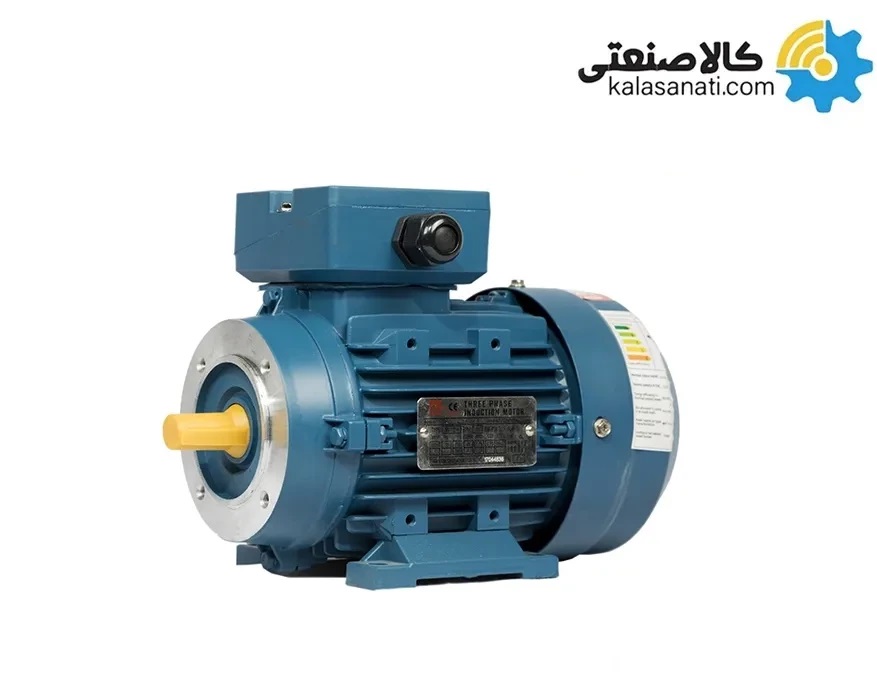 الکتروموتور کاجیلی سه فاز 0.12 اسب 0.09 کیلووات پوسته آلومینیوم