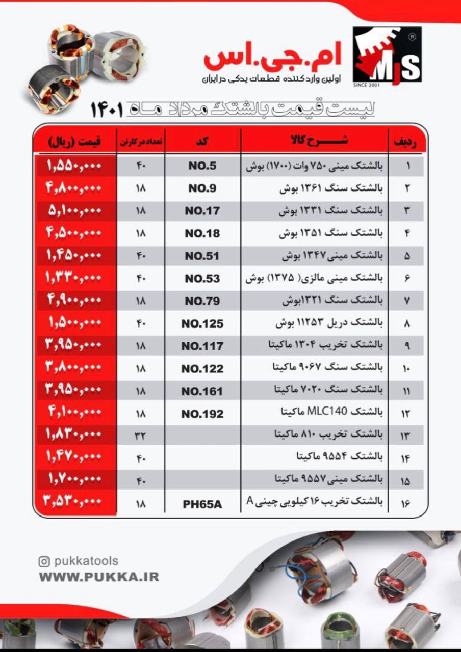بالشتک های ام جی اس