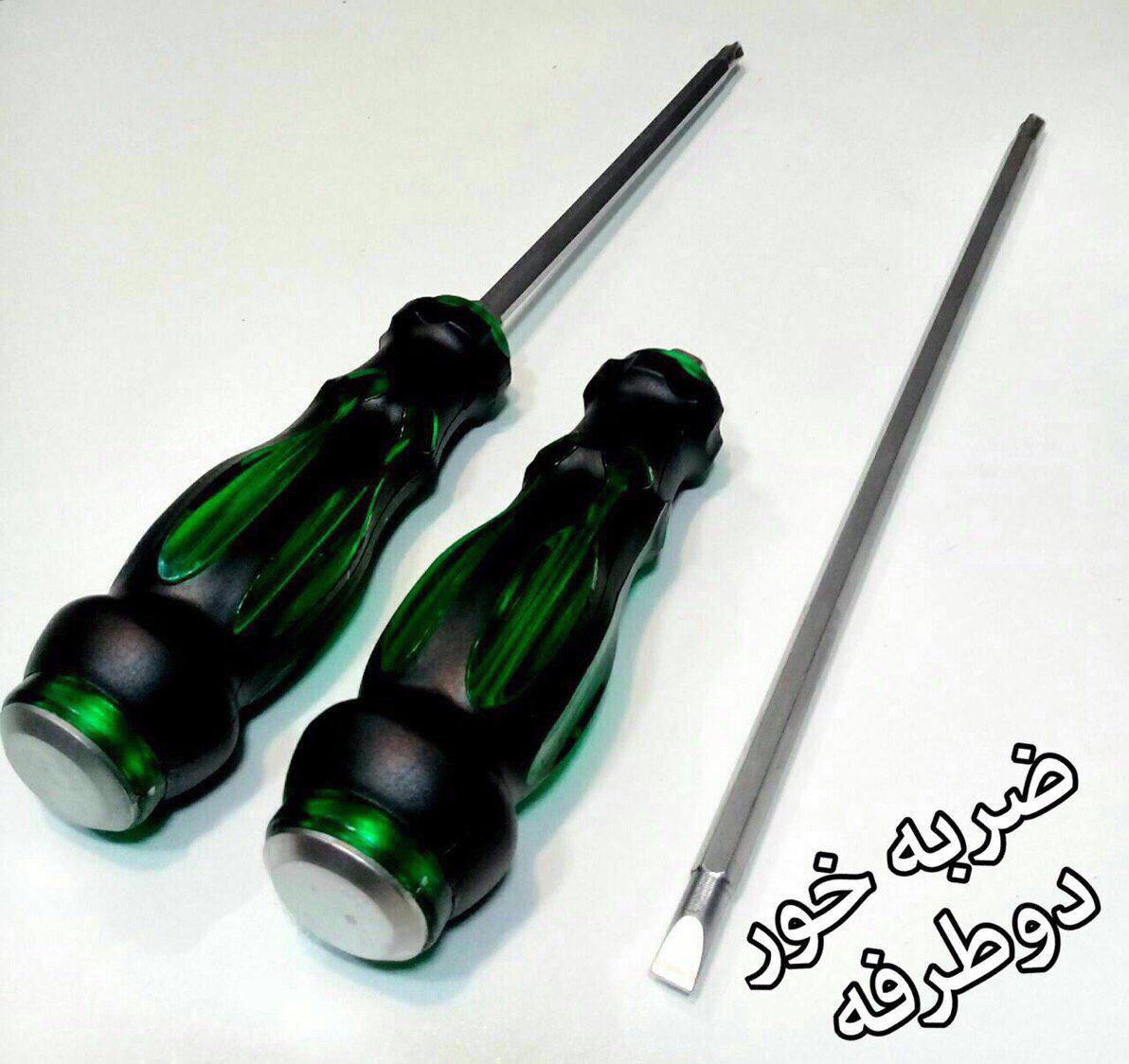 ⭕️پیچ گوشتی ضربه خور وآچار خور دو طرفه ۶/۱۵۰ بلند