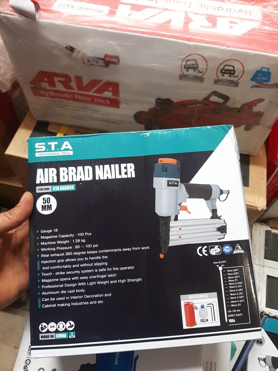 میخکوب بادی ۱۸۵۰ sta
