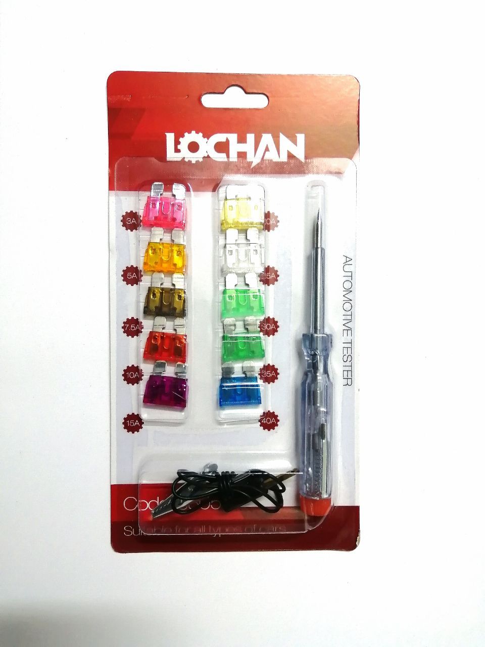 تستر فیوز کارتی LOCHAN 