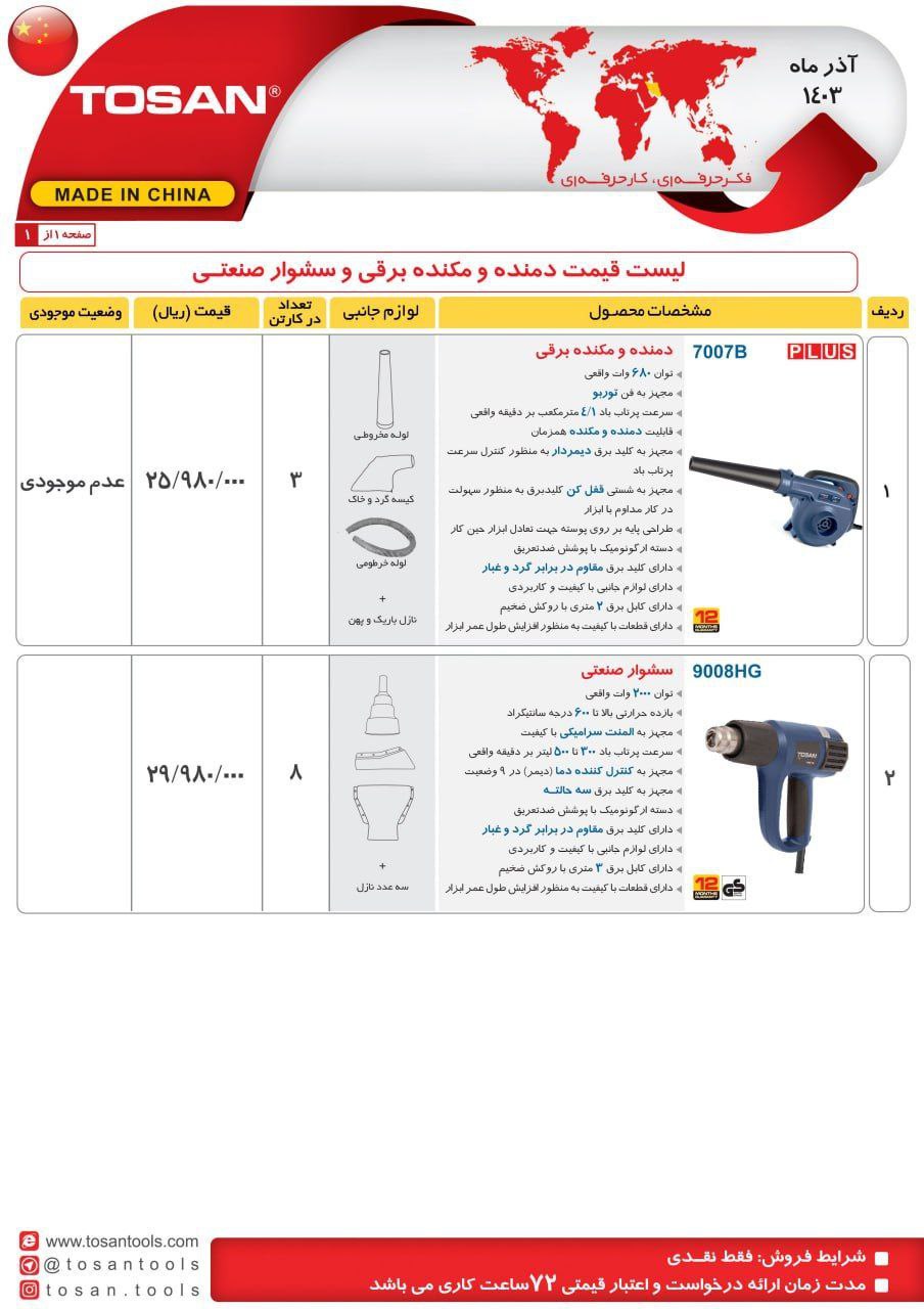 ⭕⭕فروشگاه ابزار طوسی⭕⭕