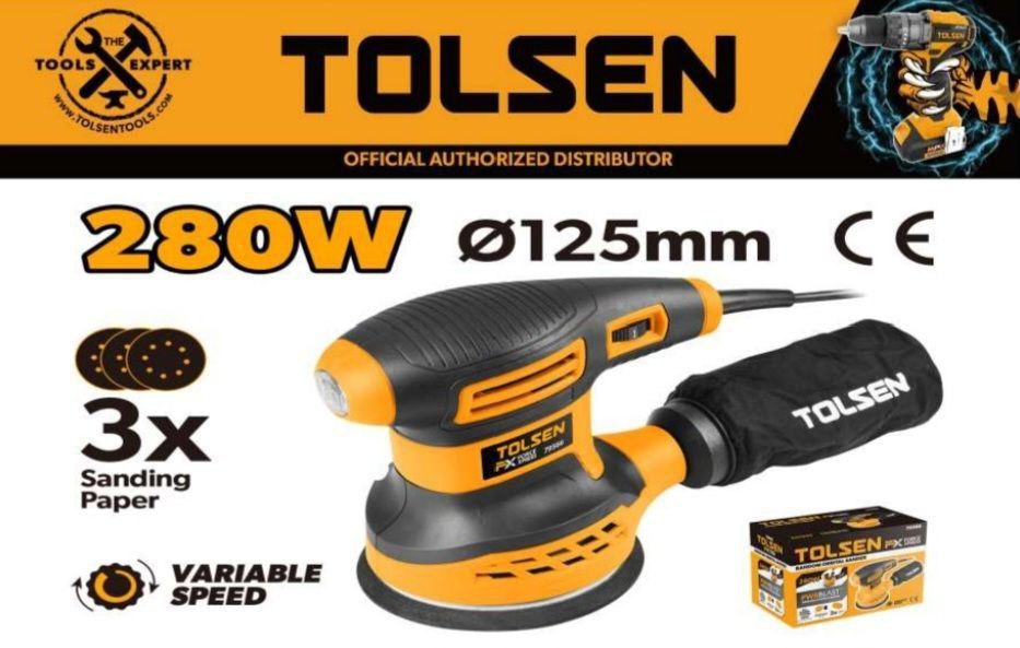 سنباده لرزان برقی اوربیتال 280 وات 125 میلیمتر 