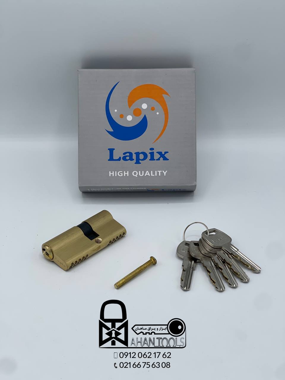 سیلندر دوشیار تمام برنجی Lapix 