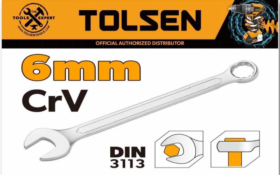 آچار یه سر رینگ صنعتی از سایز 6 تا 41 تولسن