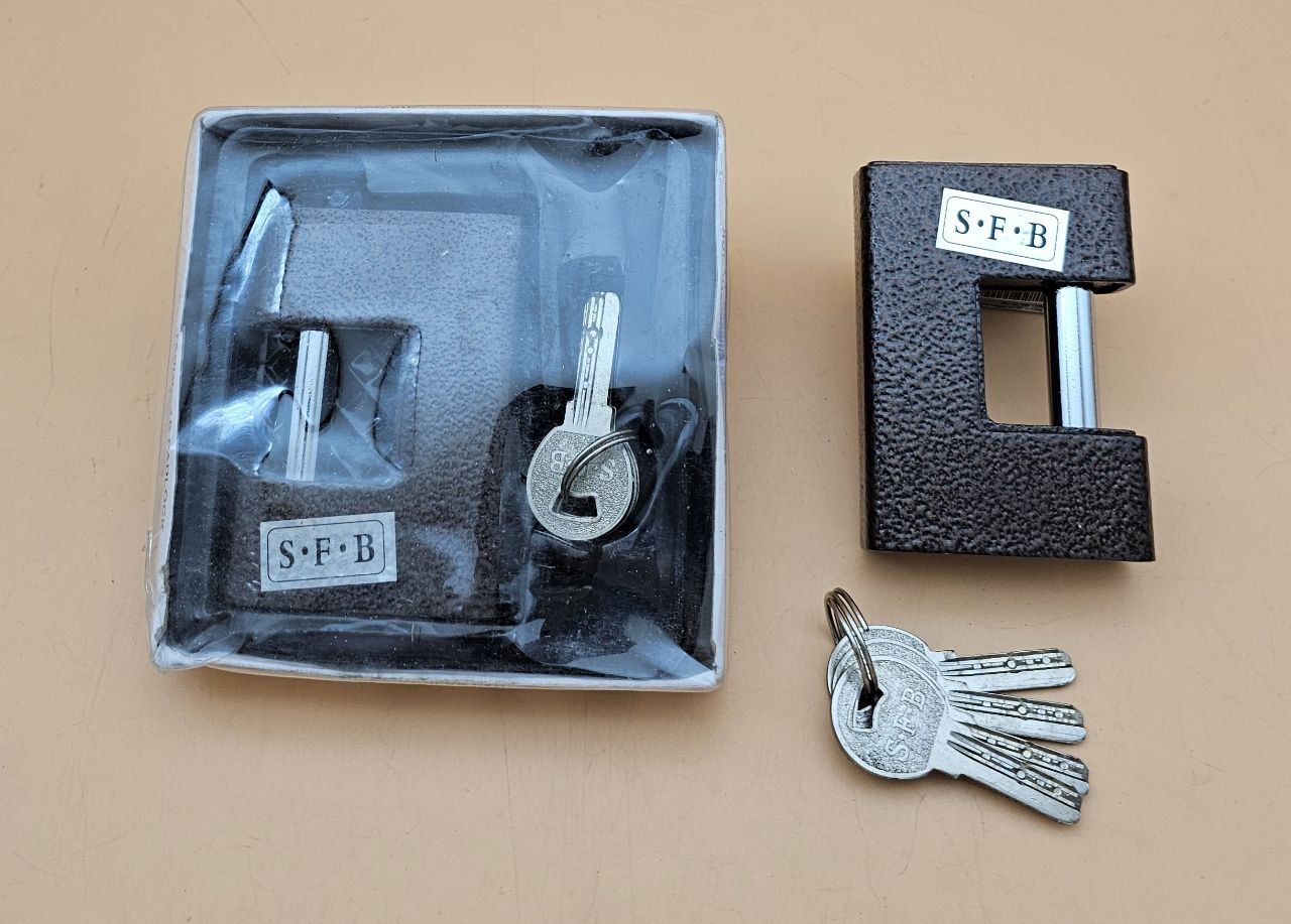 قفل کتابی چکشی