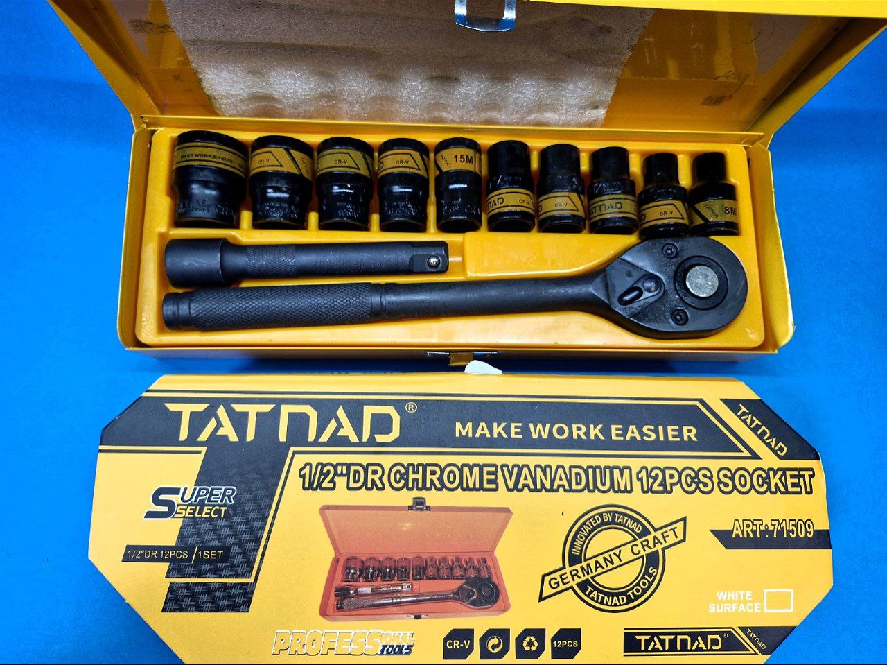 جعبه بکس 12 پارچه جعبه فلزی TATNAD