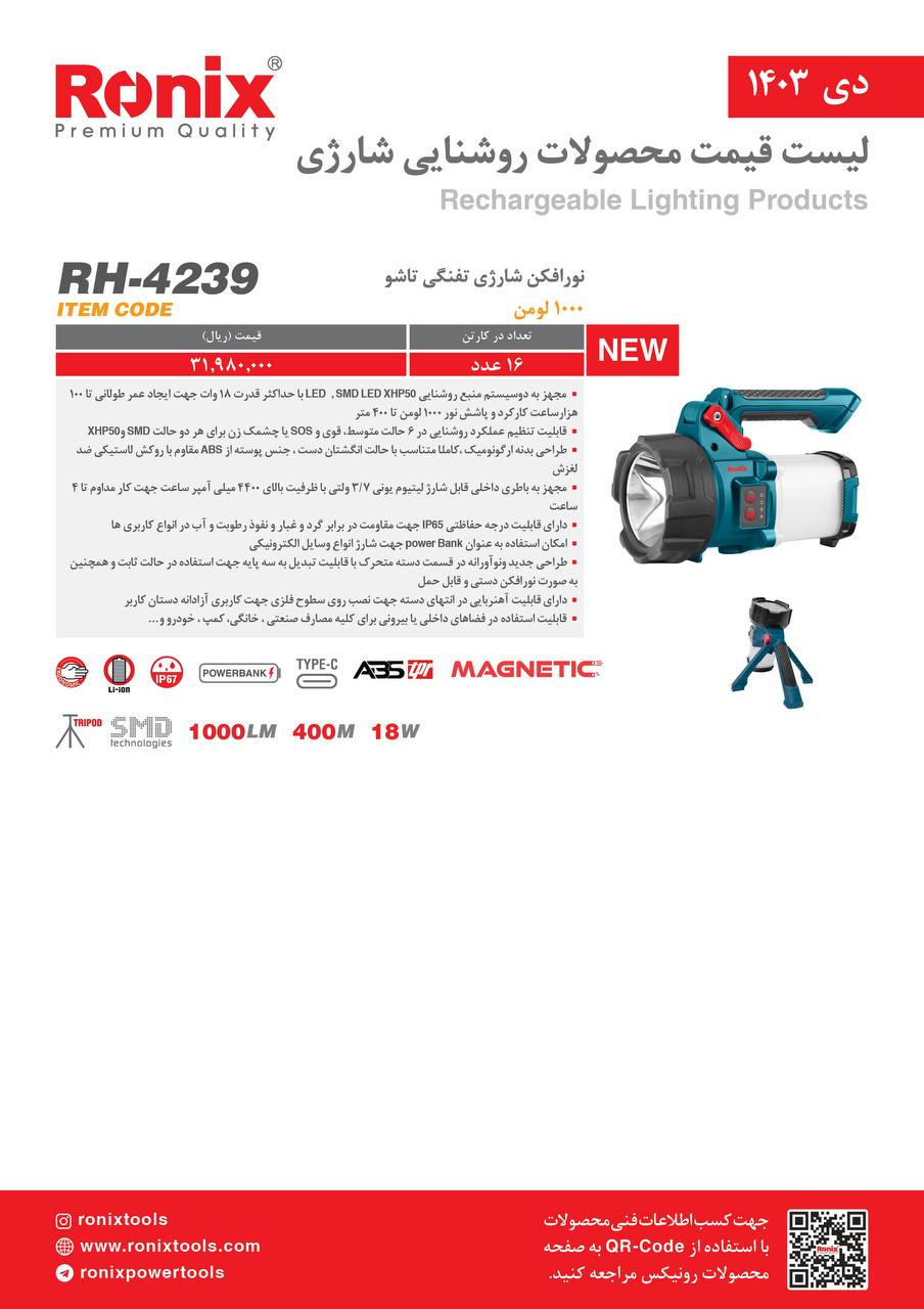لیست قیمت دی 1403