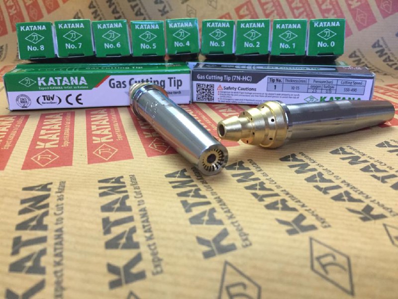 فروش نازل های هوابرش سازگار با گاز شهری برند کاتانا KATANA