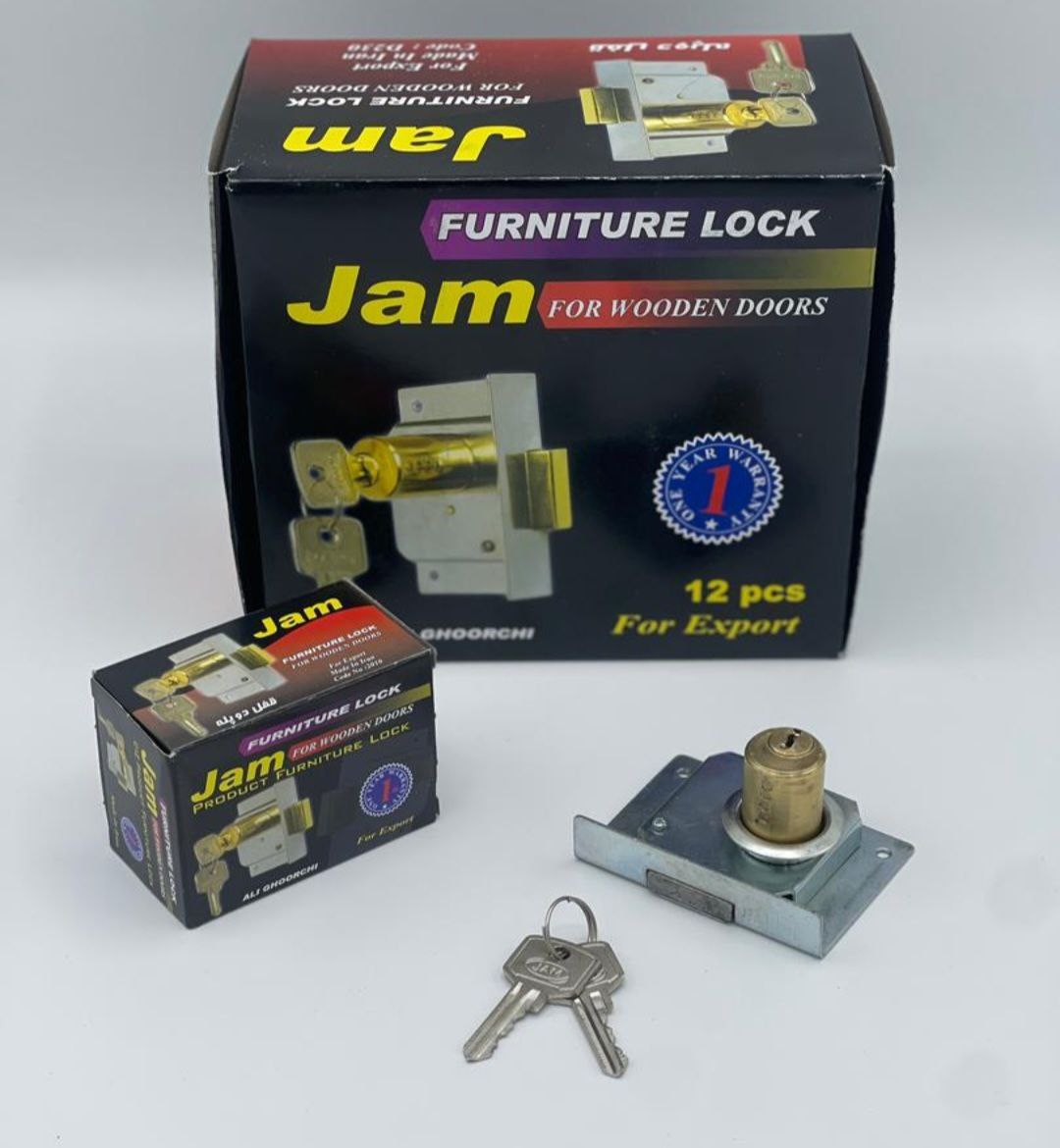 🟡 قفل دوپله کمدی جام jam 🟡