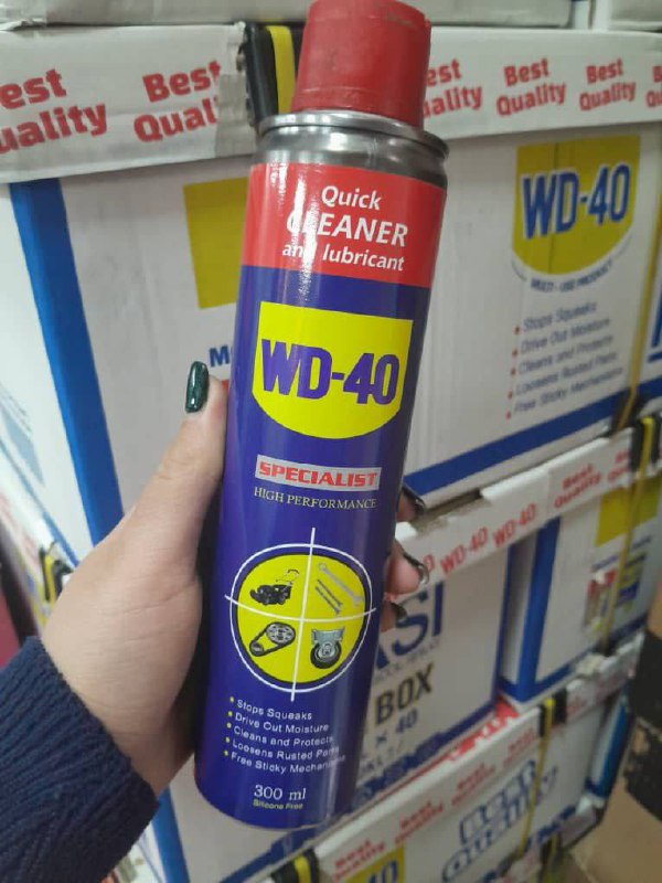 اسپری روان کنندهwd-40 با حجم 300 میل 