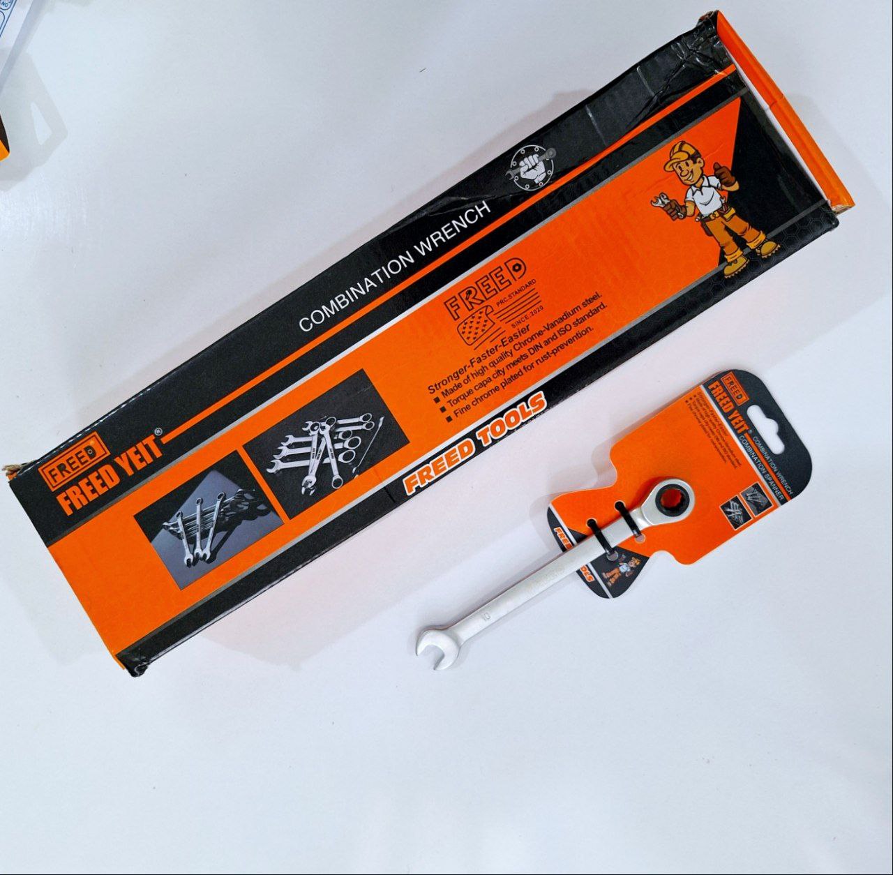 ⬛️ آچار یکسر جغجغه تک 