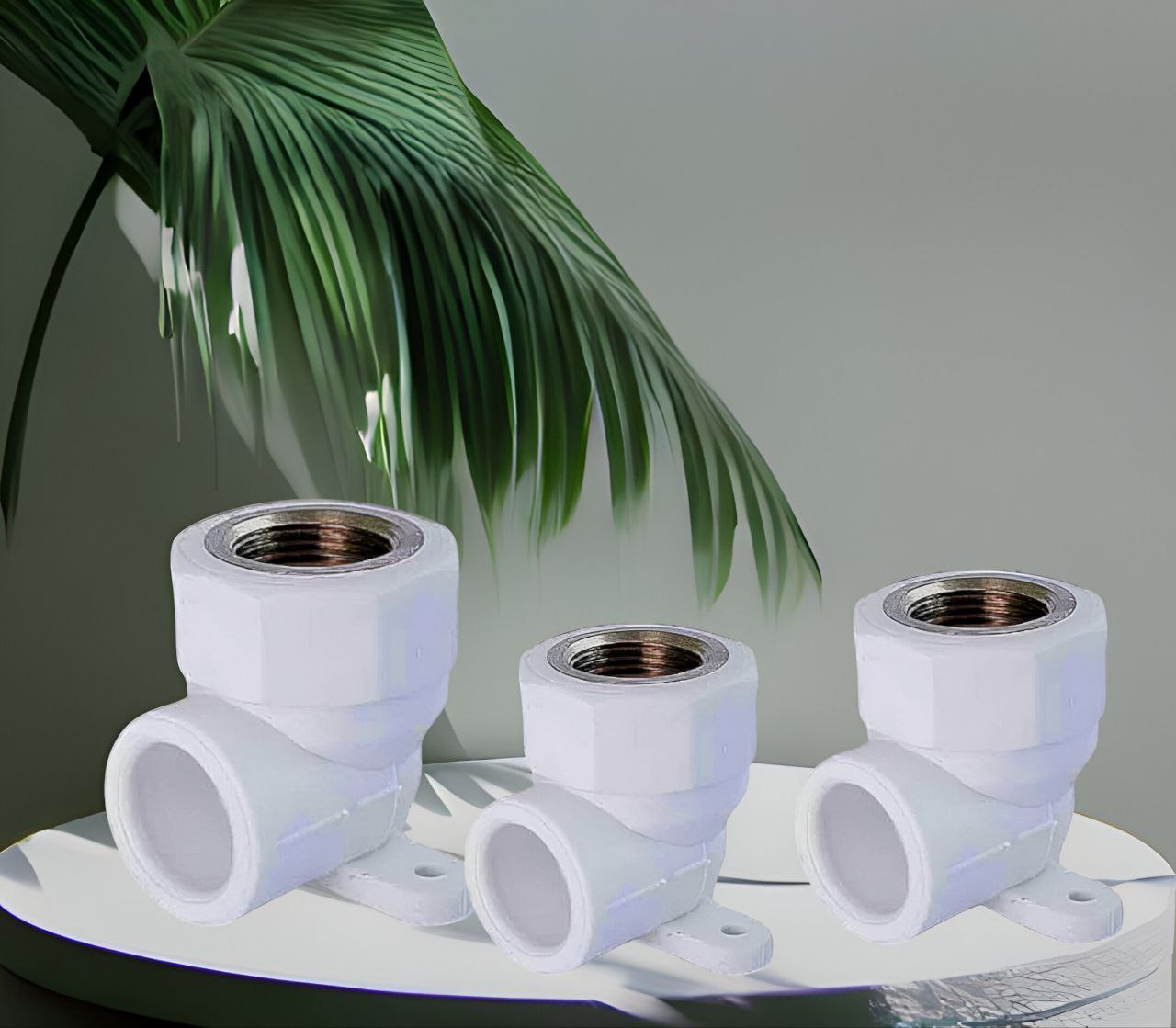 زانوفلز لوله اتصالات سفیدتک لایه لوازم ساختمانی