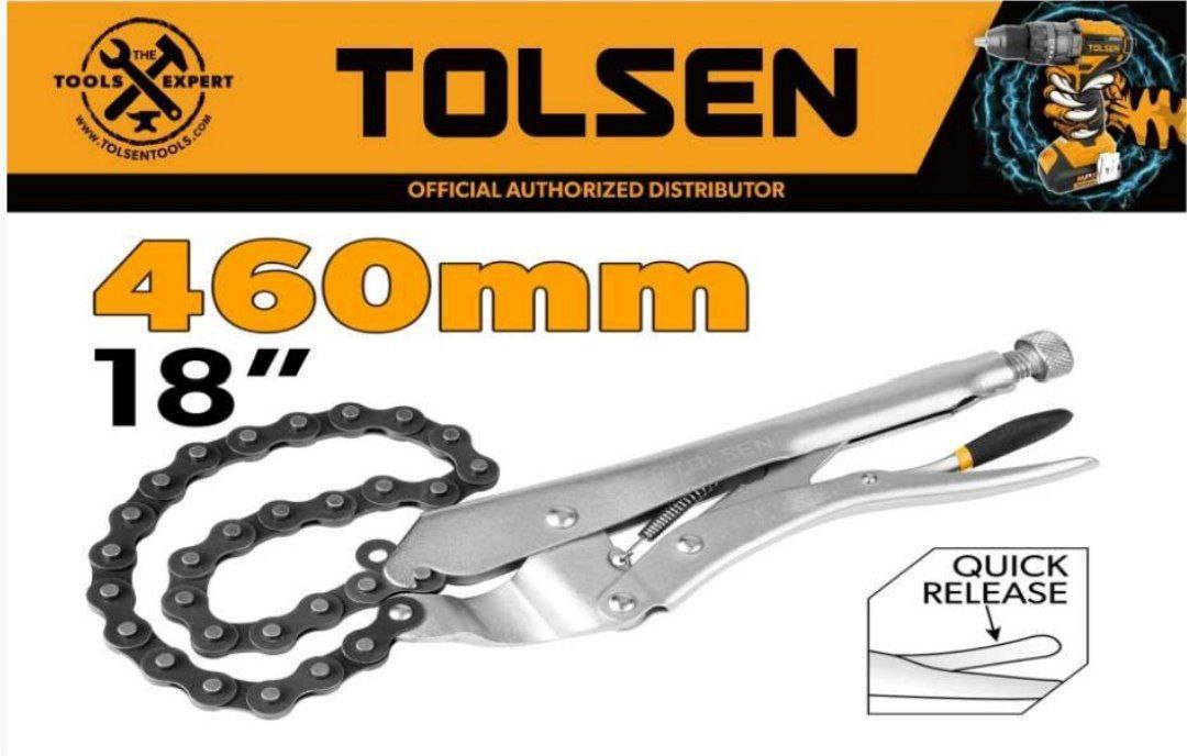 انبرقفلی باکلمپ زنجیری (صنعتی)تولسن