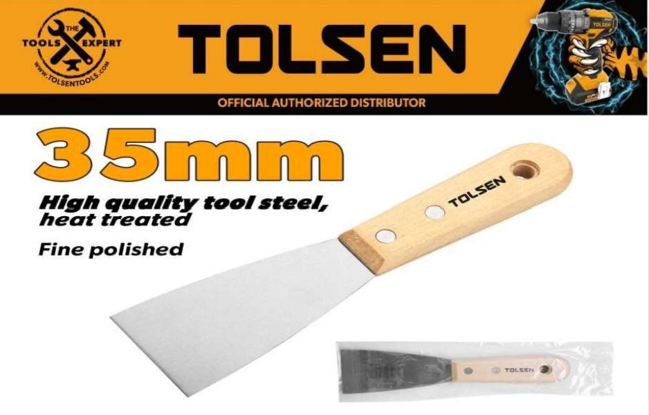 کاردک دسته چوبی تولسن