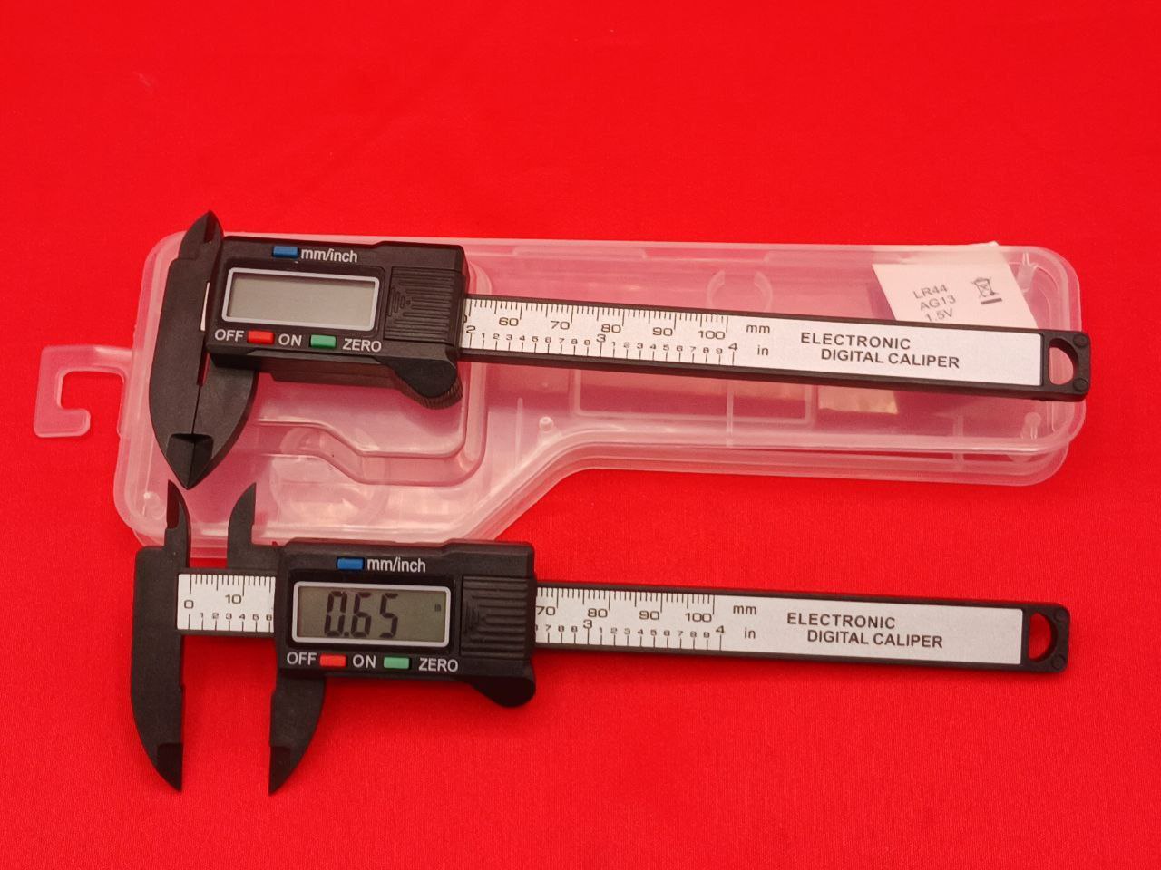 ⭕️کولیس دیجیتال پلاستیکی با دقت بالا