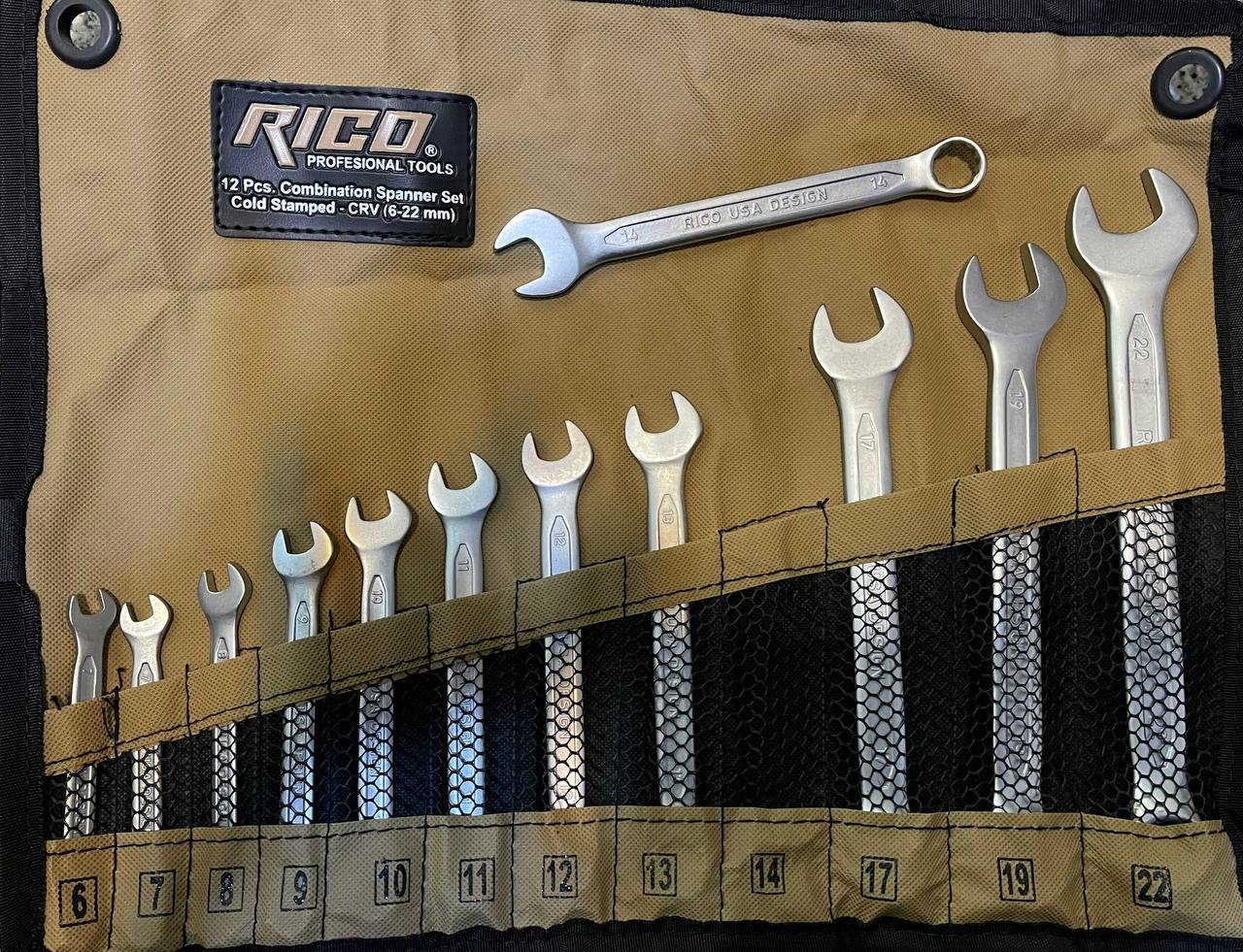 آچار یکسر۱۲عددی ریکو (USAخورده