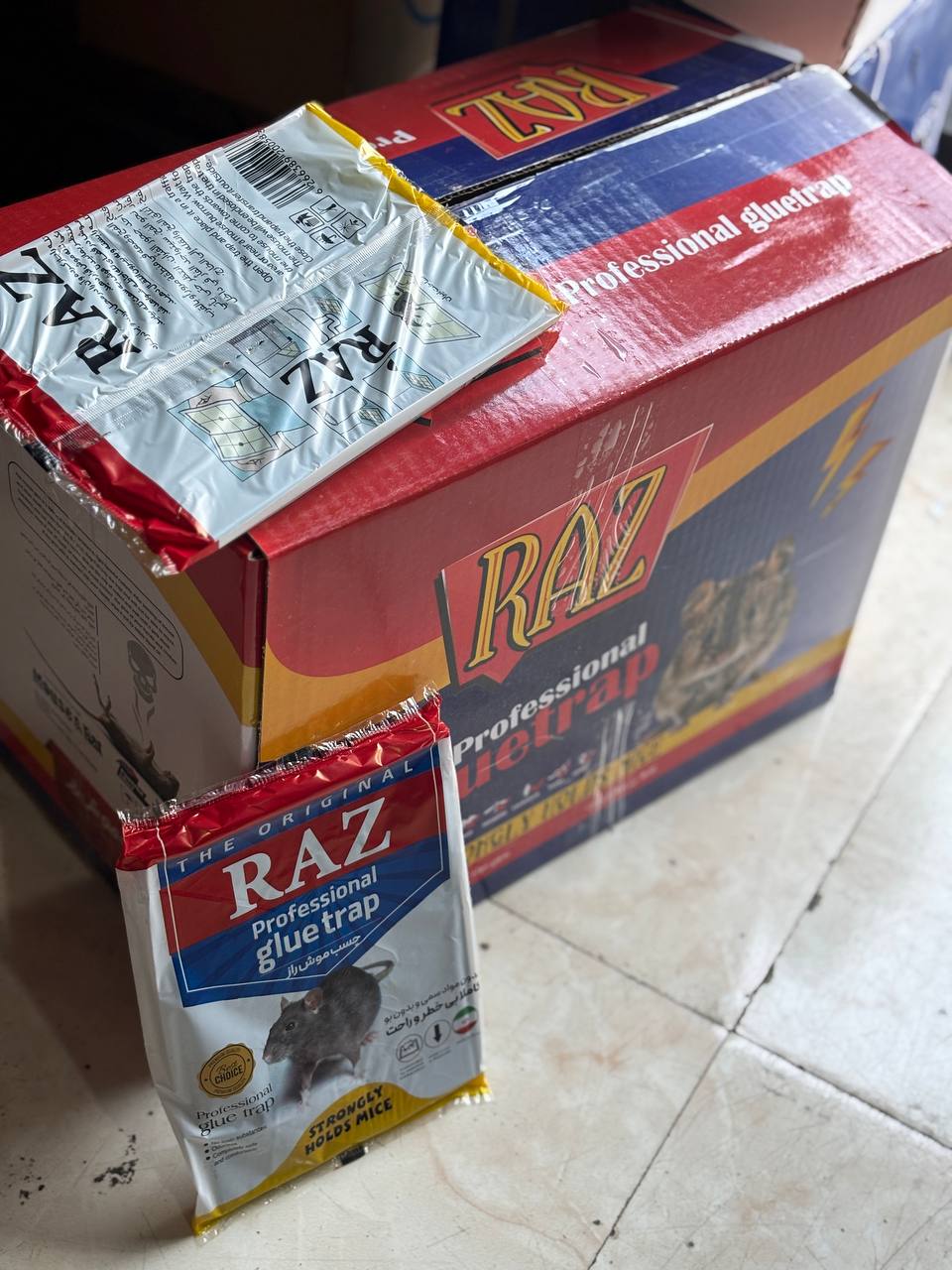 چسب موش سنگین