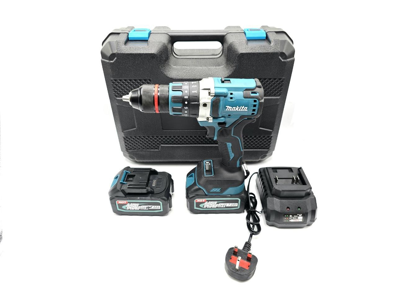 ⭐️ دریل شارژی چکشی گیربکسی طرح ماکیتا