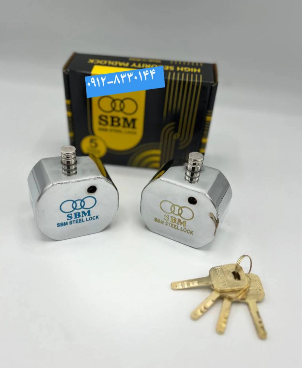🟡قفل ۸ ضلعی جدید S.B.M 