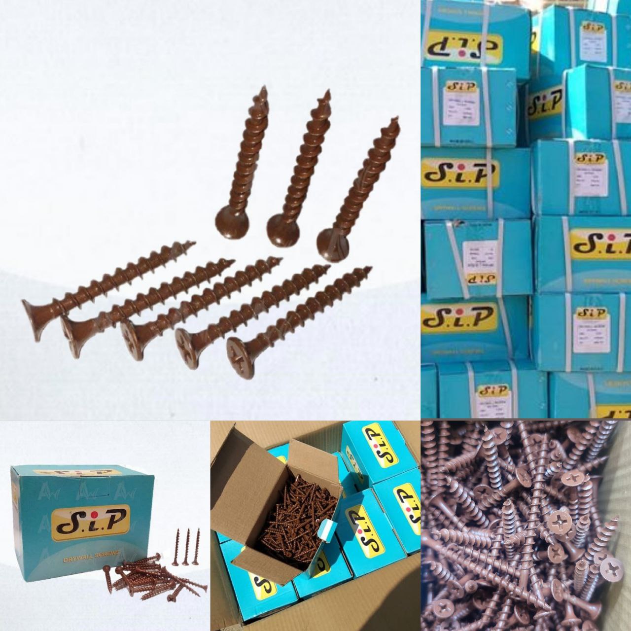 پیچ ترموود قهوه ای و کرم