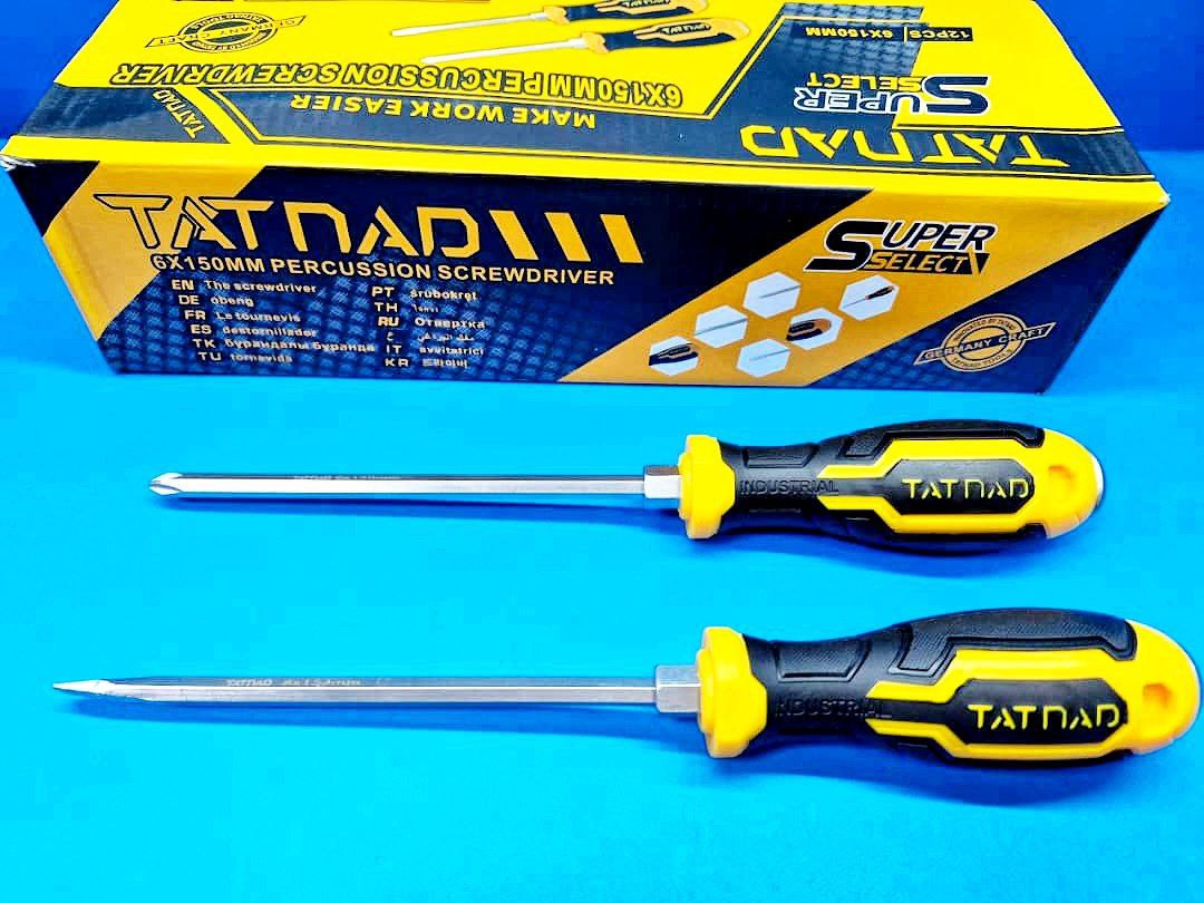 پیچ گوشتی تکی ضربه خور 150×6 TATNAD جرمن خورده